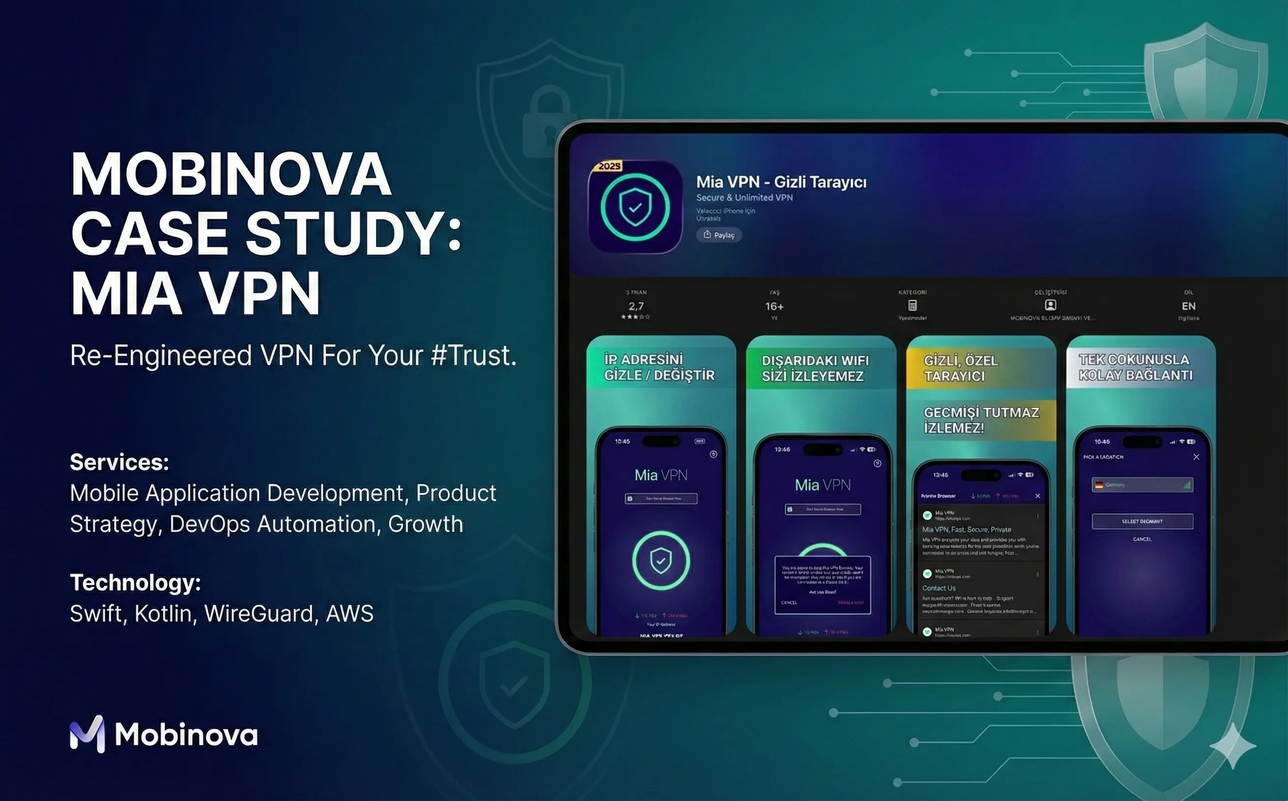 Güvenli ağ araçlarıyla çalışan geliştirici