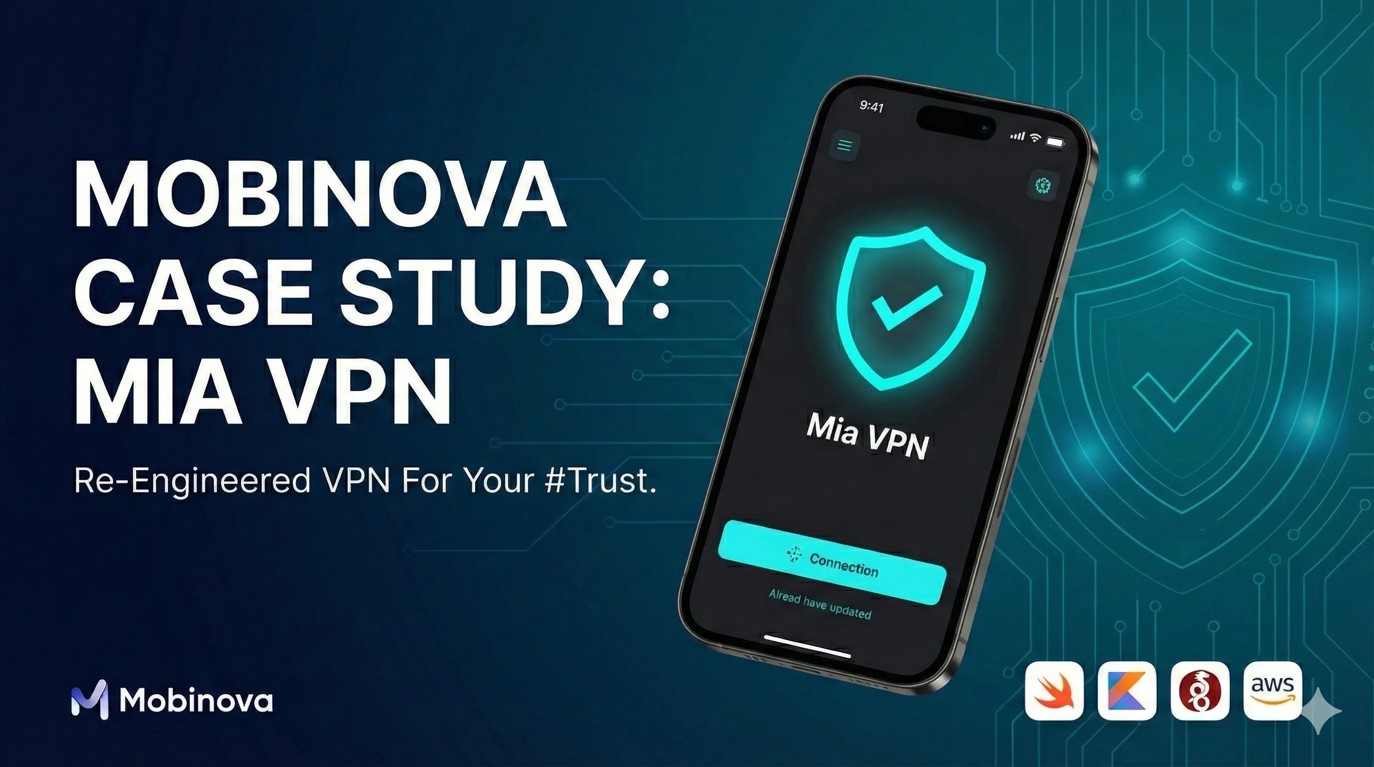 VPN paneli açık dizüstü bilgisayar